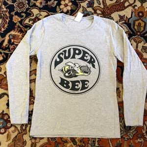 Gildan Heavy Cotton Super Bee Long Sleeve Tee Sz S
